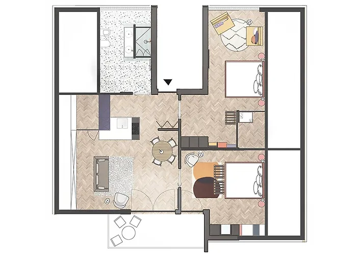 公寓 Rosa Unterschoeberlehof - Gloria